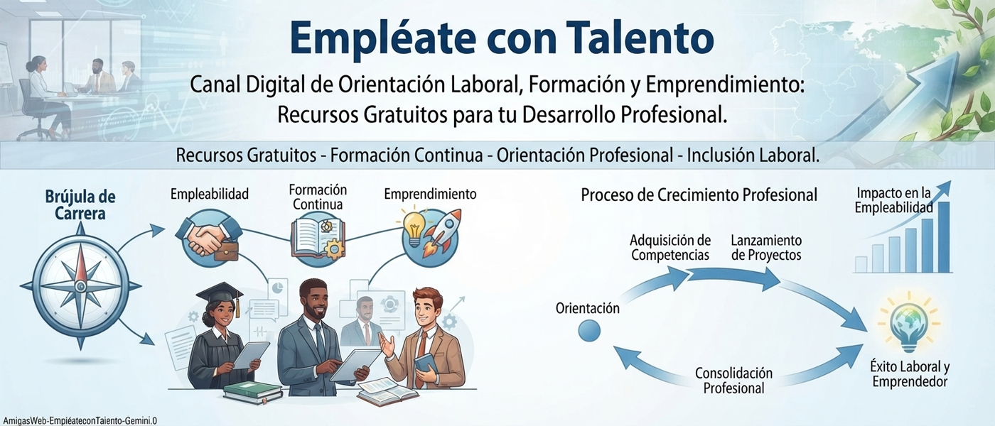 EmpleateConTalento Web Plataforma Formación Agrupación Ocupacional Experiencias Formaciones Cooperaciones Fuerza Educacional Cooperación Legalidad